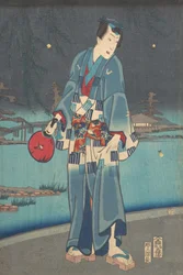 Moderner Genji - Glühwürmchen-Beobachtung Imayo genji shiken hotaru asobi, 1861