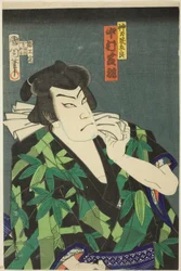 Der Schauspieler Nakamura Shikan IV als Jinriki Tamigoro