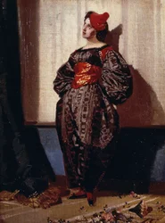 Pagliaccetto, von Tranquillo Cremona (1837-1878)