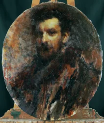 Porträt von Cletto Arrighi, Pseudonym von Carlo Righetti