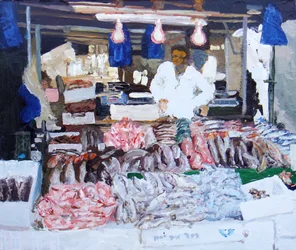 Fischstand (Ridley Road, London), 2009