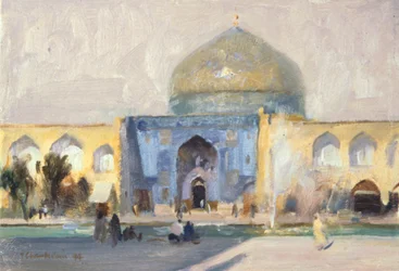Nachmittag, Damenmoschee, Isfahan