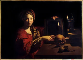 Allegorie des Todes oder Eitelkeit