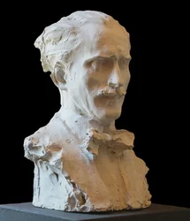 Porträt des Komponisten Arturo Toscanini 1867-1957