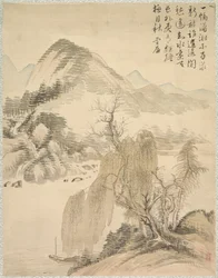 Weide und Wasserfall, 1847