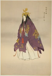 Ema, aus der Serie „Hundert No-Dramen (Nogaku hyakuban)“