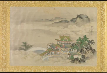 Album von Kopien chinesischer Gemälde