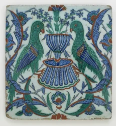 Fliese, Iznik, Osmanische Dynastie