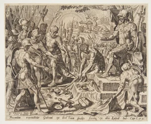 Gideon erhält einen Anteil an der Beute