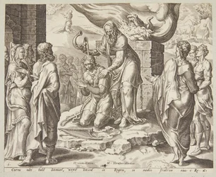 Samuel salbt David