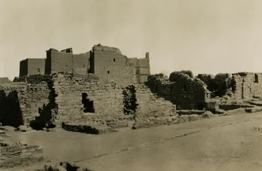 Kloster St. Simeon, Assuan, Ägypten, Foto von Ugo Monneret de Villard