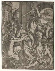 Herkules vertreibt den Neid aus dem Tempel der Musen