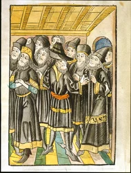 Delegation von Moldawien - Chronik des Konzils von Konstanz. Aus dem "Concilium Constantiense"