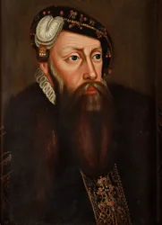 Porträt von König Gustav I. von Schweden 1496-1560
