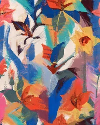 Lebendige abstrakte Blumen