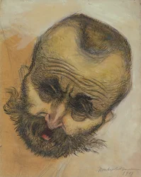 Kopfstudie, 1909