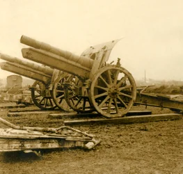 155 Kanonen, um 1914-1918