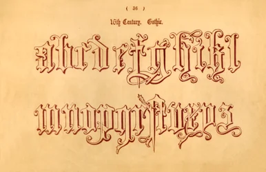 16. Jahrhundert. Gotik, 1862