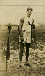 1904 Olympische Spiele - Unidentifiziertes Mitglied des New York Athletic Club Teams (möglicherweise Samuel Symington Jones)