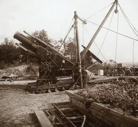 220 Mörser, Genicourt, Nordfrankreich, ca. 1914-ca. 1918