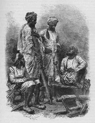 Eine Gruppe von Jats, 1902