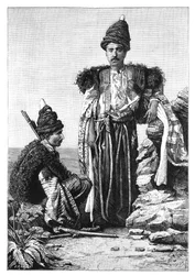 Ein kurdischer Herr, 1895