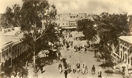Ein Teil des Sadar Bazar, Rawalpindi - Vom Massy Gate aus gesehen