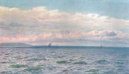 Ein sonniger Tag im Solent, ca. 1900