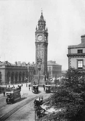 Ein bekannter Wahrzeichen von Belfast, 1910