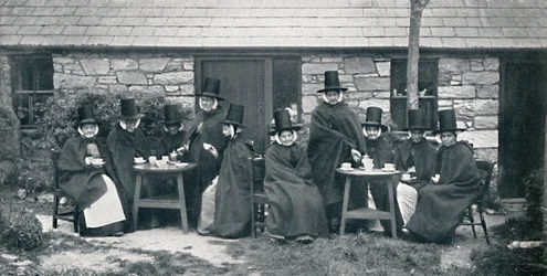 Eine walisische Teeparty, 1912