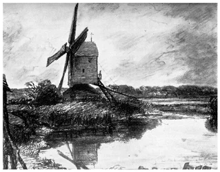 Eine Windmühle, 1802 1899