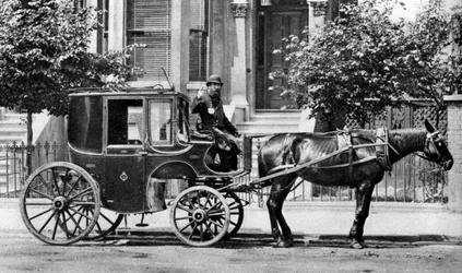 Pferdekutsche, London
