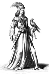 Ein Edelmann aus der Provence, Frankreich, 15. Jahrhundert, 1849
