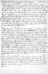 Eine Seite aus dem Tagebuch von John Newton, 1750-1754 (1965)