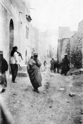 Eine Straße in Mosul, Mesopotamien, 1918