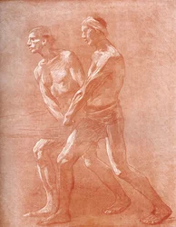 Eine Studie für den Krieg, ca. 1896-1900