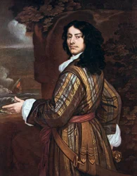 Admiral Sir John Harman, englischer Marineoffizier, 19. Jahrhundert