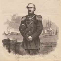 Admiral Stepan Stepanovich Lesovsky 1816-1866, 1863