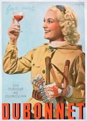 Werbung für Dubonnet Tonic Wein