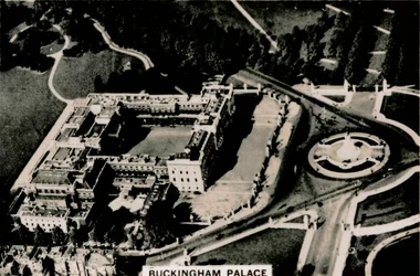 Luftaufnahme des Buckingham Palace