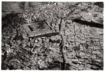 Luftaufnahme von Alt-Kairo, Ägypten, aus einem Zeppelin, 1931-1933