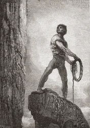 Nach einem Werk von Gustave Doré aus dem Buch 
