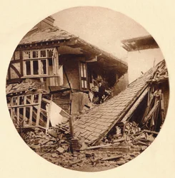 Luftangriffsschäden in Croydon, 1915, 1935