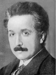 Albert Einstein, deutsch-schweizerischer Mathematiker und theoretischer Physiker