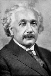 Albert Einstein, deutsch-schweizerischer Mathematiker und theoretischer Physiker, um 1930er