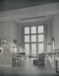 Alexander B. Trowbridge - Innenansicht des Sommerhauses für Mr. L. Corrin Strong, 1933