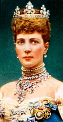 Alexandra von Dänemark, Ende 19. Jahrhundert