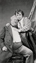 Alexandre Dumas, der Ältere, französischer Romanautor und Dramatiker, um 1865