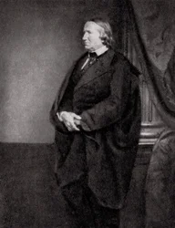 Alfred de Vigny, französischer Dichter, Dramatiker und Romanautor, 1862