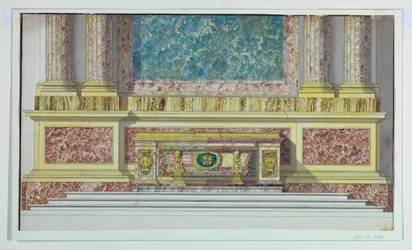 Altar Mensa für die Borghese-Kapelle, Santa Maria Maggiore, Rom